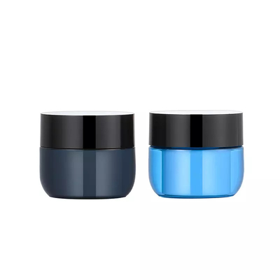 O corpo do frasco do pó do creme de cara do produto comestível põe manteiga o recipiente de empacotamento da parede dobro cosmética