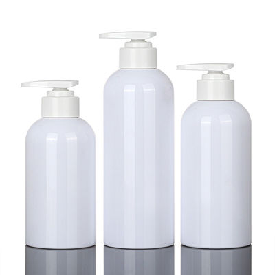 garrafa original por atacado de reciclagem plástica do champô da forma 500ml do recipiente de 350ml Skincare com bomba