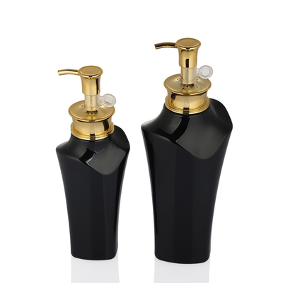 Garrafa de empacotamento do champô da bomba do ouro da loção feita sob encomenda original por atacado dos cosméticos do kylie do preto do hibiki do ANIMAL DE ESTIMAÇÃO