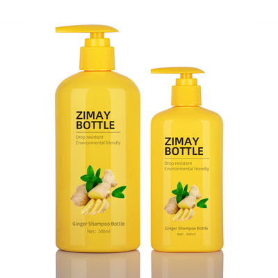300 ml do corpo feito sob encomenda amarelo nórdico do toque macio da essência do limpador do bebê de 500 ml garrafas de formação de espuma do sabão da bolha