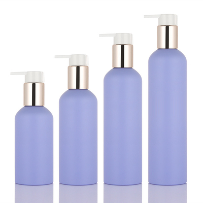 De Eco 8 onças o estilo novo amigável do ANIMAL DE ESTIMAÇÃO 150ml 200ml 250ml geou a garrafa violeta da imprensa da bomba do ouro do gel do chuveiro da loção da lavagem do corpo