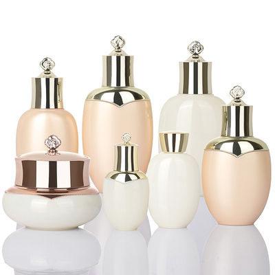Empacotamento original do terno de Skincare da garrafa da loção do tonalizador do frasco 100ml 120ml 150ml do creme de cara 50ml do ouro luxuoso