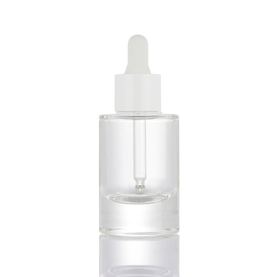 Frasco conta-gotas de óleo essencial líquido transparente de serviço OEM/OEM 30ml