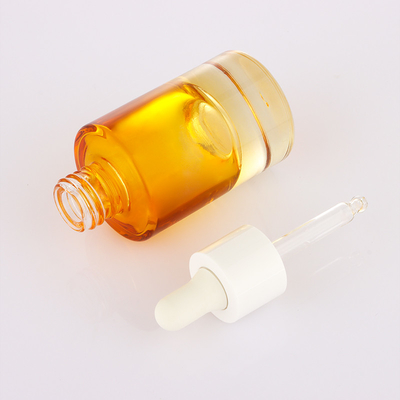 Frascos conta-gotas quadrados de óleo essencial extravagante de alta qualidade 30 ml para cosméticos