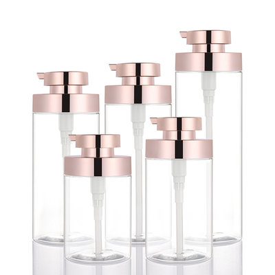 Gel de banho transparente OEM 800ml, limpador corporal, bomba personalizada, garrafa de loção para xampu
