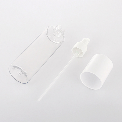 Frasco recarregável transparente Airless Pump Frasco de loção creme para produtos de higiene pessoal líquido
