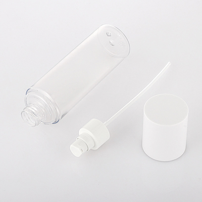 Frasco recarregável transparente Airless Pump Frasco de loção creme para produtos de higiene pessoal líquido