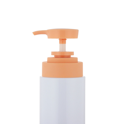 Frasco de loção cosmética branca transparente 100 ml recipiente vazio embalagem