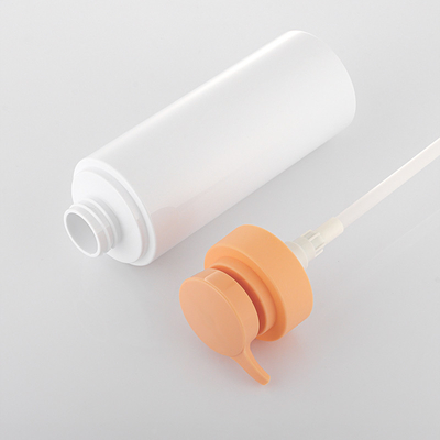 Frasco de loção cosmética branca transparente 100 ml recipiente vazio embalagem