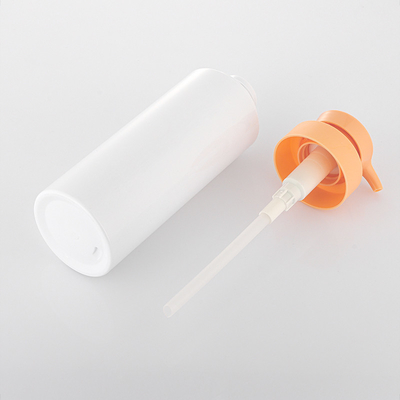 Frasco de loção cosmética branca transparente 100 ml recipiente vazio embalagem