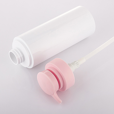 Garrafa de loção cosmética de 500 ml Plásticos PET Geleia branca fosca Marca própria personalizada