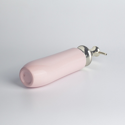 Frasco de bomba de loção plástica branca 750 ml xampu quadrado para cabelo e condicionador