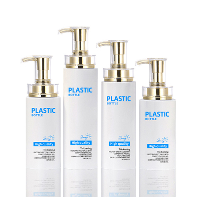 Frasco de loção para animais de estimação com xampu redondo de 500 ml para embalagem cosmética