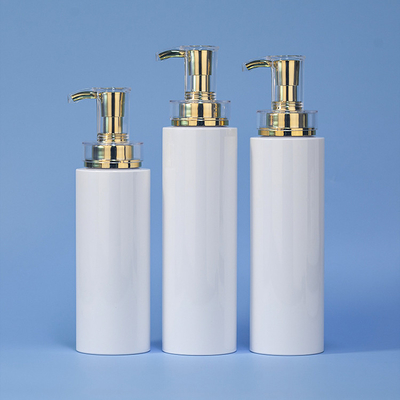 Frasco de loção para animais de estimação com xampu redondo de 500 ml para embalagem cosmética