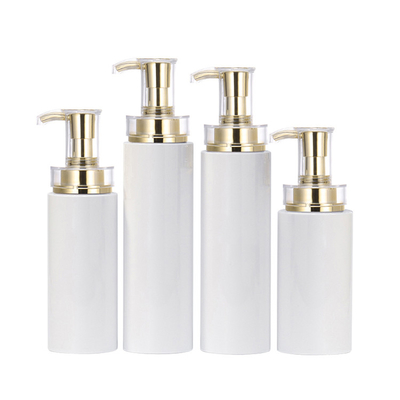 Frasco de loção para animais de estimação com xampu redondo de 500 ml para embalagem cosmética