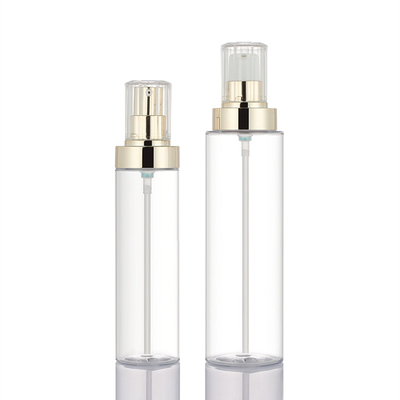 Conjunto cosmético de luxo para cuidados com a pele embalagem spray transparente bomba facial soro loção corporal 250 ml