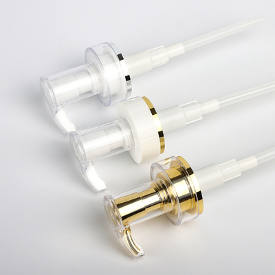 Garrafa plástica do champô de Amber Soap Foam Pump Yellow com a bomba três diferente