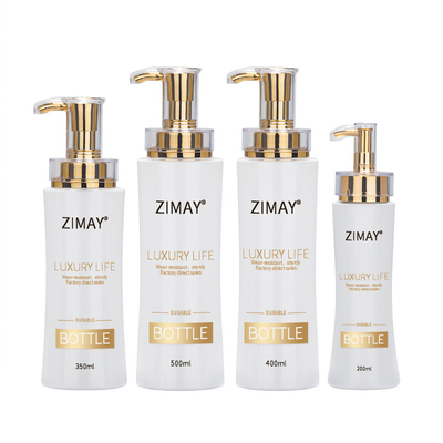 material cosmético do ANIMAL DE ESTIMAÇÃO da garrafa da loção 500ml, garrafas vazias da loção com bomba