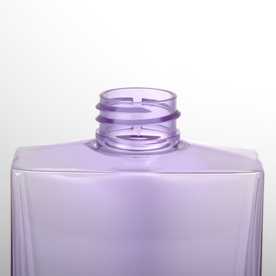 Frasco de perfume 300ml 500ml colorido com tampa de rosca com tampa dourada
