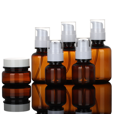 Grupos de empacotamento cosméticos 90ml 130ml 160ml Recycable do ANIMAL DE ESTIMAÇÃO Leakproof