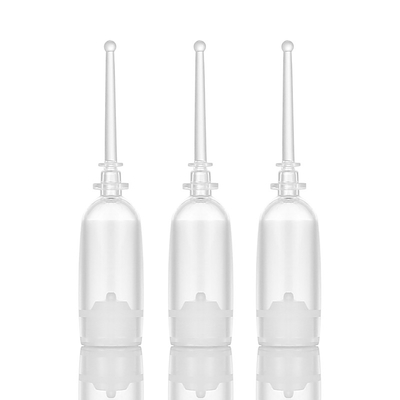 Os tubos de ensaio transparentes do soro de 2 Ml, soro cosmético mal ventilado engarrafam a impressão da tela