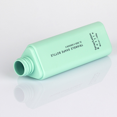 Garrafa cosmética triangular original Matte Green Frosted Surface do pulverizador 50 Ml