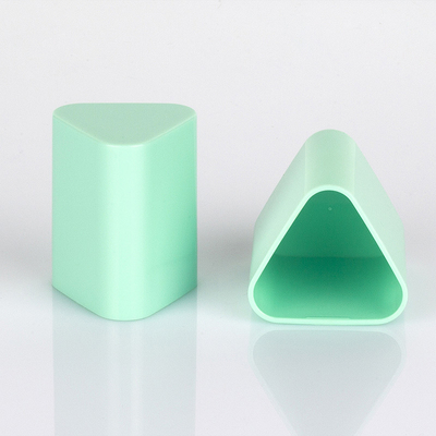 Garrafa cosmética triangular original Matte Green Frosted Surface do pulverizador 50 Ml