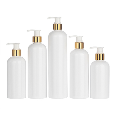 os cosméticos mal ventilados de Skincare do champô e do condicionador da bomba do corpo de 250ml 300ml 350ml 400ml 500ml lubrificam recipientes de empacotamento