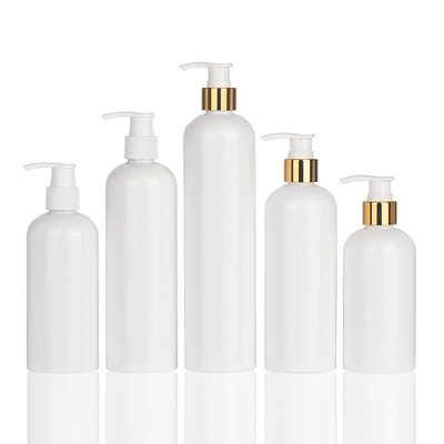 os cosméticos mal ventilados de Skincare do champô e do condicionador da bomba do corpo de 250ml 300ml 350ml 400ml 500ml lubrificam recipientes de empacotamento