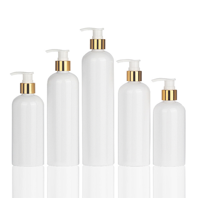 os cosméticos mal ventilados de Skincare do champô e do condicionador da bomba do corpo de 250ml 300ml 350ml 400ml 500ml lubrificam recipientes de empacotamento