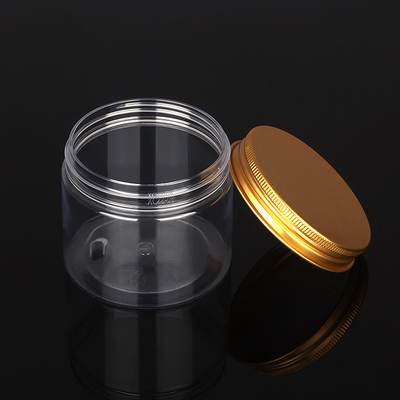 recipientes 8oz pequenos com as tampas para hermético material do ANIMAL DE ESTIMAÇÃO dos cosméticos