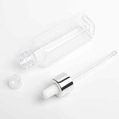 2 largura cosmética do material 30mm do ANIMAL DE ESTIMAÇÃO da garrafa do conta-gotas da onça para o produto dos cuidados com a pele