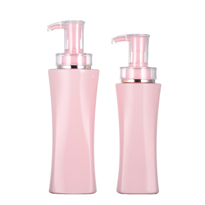 350ml vazio da loção luxuosa do corpo de 500 Ml garrafas de empacotamento do champô do rosa do recipiente do gel do chuveiro