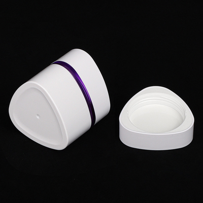 O empacotamento cosmético de carimbo quente ajusta Violet Serum triangular