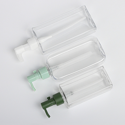 garrafa plástica da loção vazia transparente do skincare do soro do sabão do tonalizador do líquido de limpeza do óleo 250ml essencial