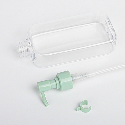 Cosméticos redondos vazios claros da loção do corpo que empacotam o óleo de limpeza facial Bottl da bomba plástica dos recipientes