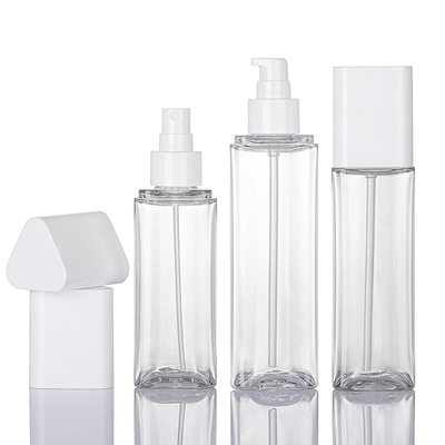 Tela vazia plástica vazia das garrafas do pulverizador 100ml que imprime o ODM disponível