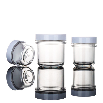 Recarregável Leakproof de empacotamento de creme mal ventilado da capacidade do frasco 200ml