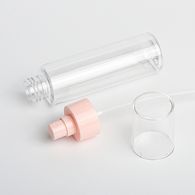 Garrafa cor-de-rosa 100ml 200ml do pulverizador do animal de estimação com o diâmetro da boca 48mm de 24mm elegante