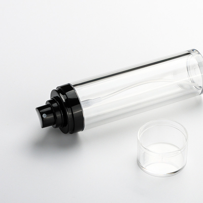 Garrafa de spray transparente PET fosca personalizada 50ml 80ml 100ml
