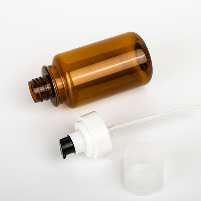 Frascos cosméticos plásticos do ANIMAL DE ESTIMAÇÃO com o recarregável Leakproof hermético das tampas