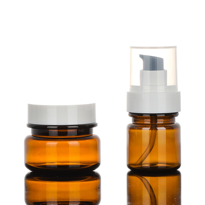 Frascos cosméticos plásticos do ANIMAL DE ESTIMAÇÃO com o recarregável Leakproof hermético das tampas