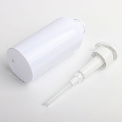 garrafa original por atacado de reciclagem plástica do champô da forma 500ml do recipiente de 350ml Skincare com bomba