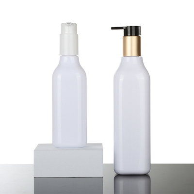 da loção cosmética original biodegradável luxuosa do quadrado de 200ml 300ml 350ml 400ml garrafa mal ventilada da bomba do ouro
