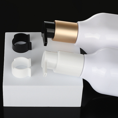da loção cosmética original biodegradável luxuosa do quadrado de 200ml 300ml 350ml 400ml garrafa mal ventilada da bomba do ouro