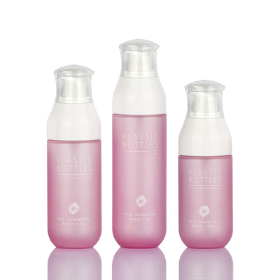 Os grupos de empacotamento cosméticos amigáveis de Eco, ODM reciclaram recipientes cosméticos plásticos