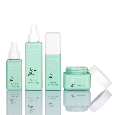 OEM cosmético luxuoso geado do grupo 100ml 120ml 160ml da garrafa aceitável