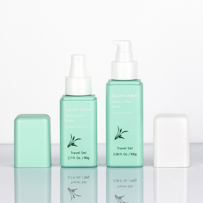 OEM cosmético luxuoso geado do grupo 100ml 120ml 160ml da garrafa aceitável