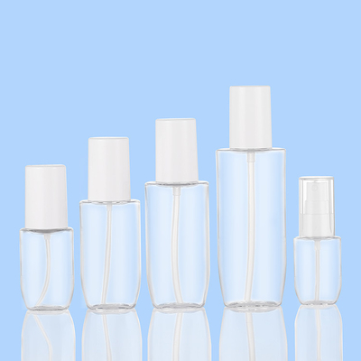 A garrafa cosmética desinfetante do pulverizador, pulverizador fino plástico da névoa engarrafa 150ml