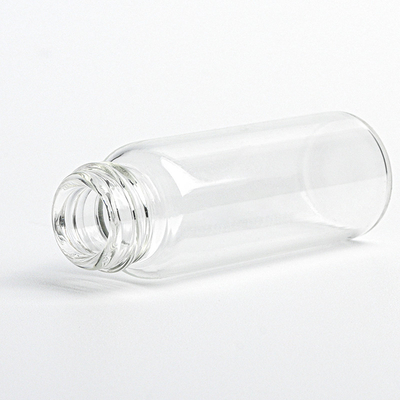 A parte superior plástica vazia do parafuso do ODM engarrafa o tamanho do curso da capacidade 5ML
